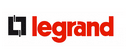 Logo Legrand : Leader Mondial en Solutions Électriques Logo Legrand avec icône noire et texte rouge, expert en infrastructures électriques et numériques.